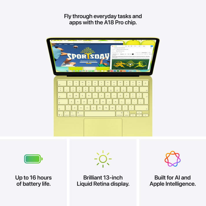 MacBook Neo 13'' 8GB 256GB SSD Prateado