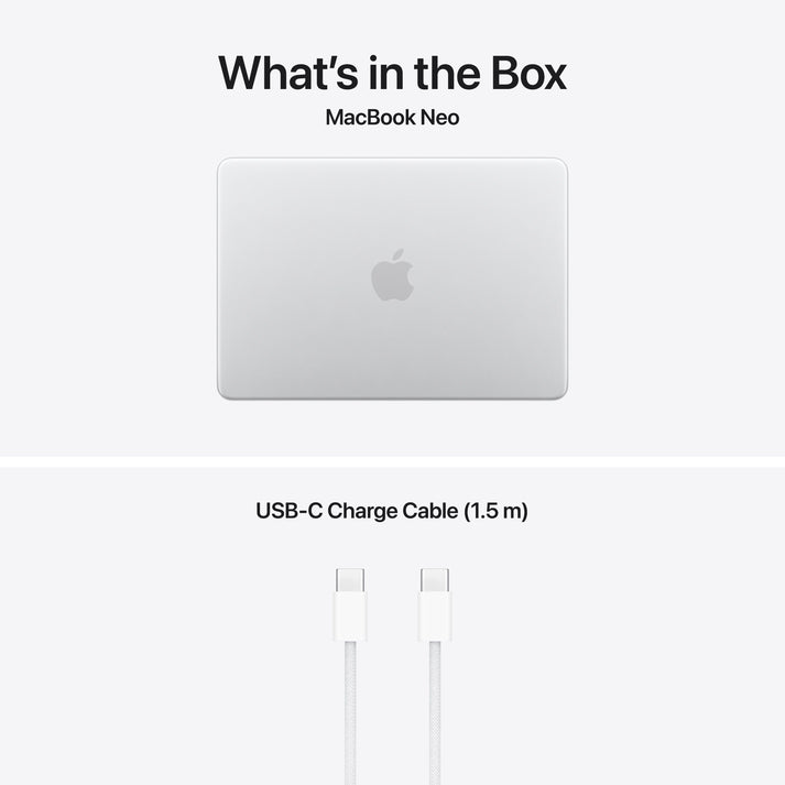 MacBook Neo 13'' 8GB 256GB SSD Prateado