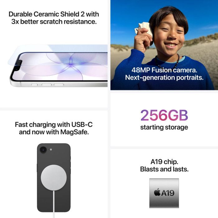 iPhone 17e 256GB Branco